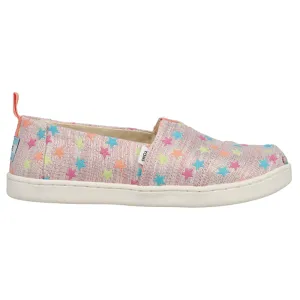 Alpargata Coral Slip On Flats (Big Kid)