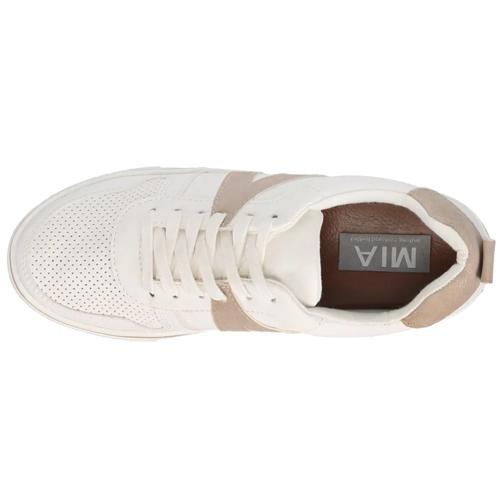 Alta Perforated Lace Up Sneakers
