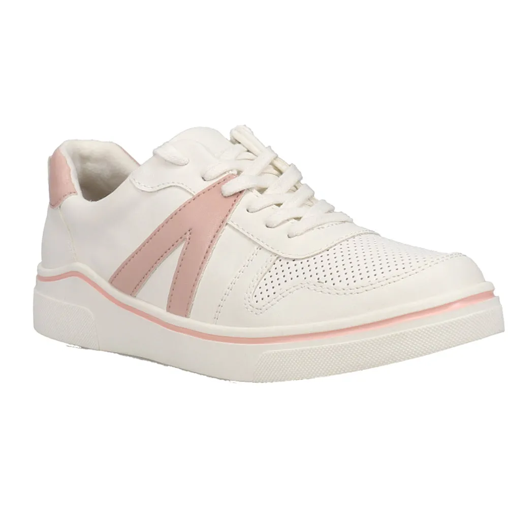 Alta Perforated Lace Up Sneakers