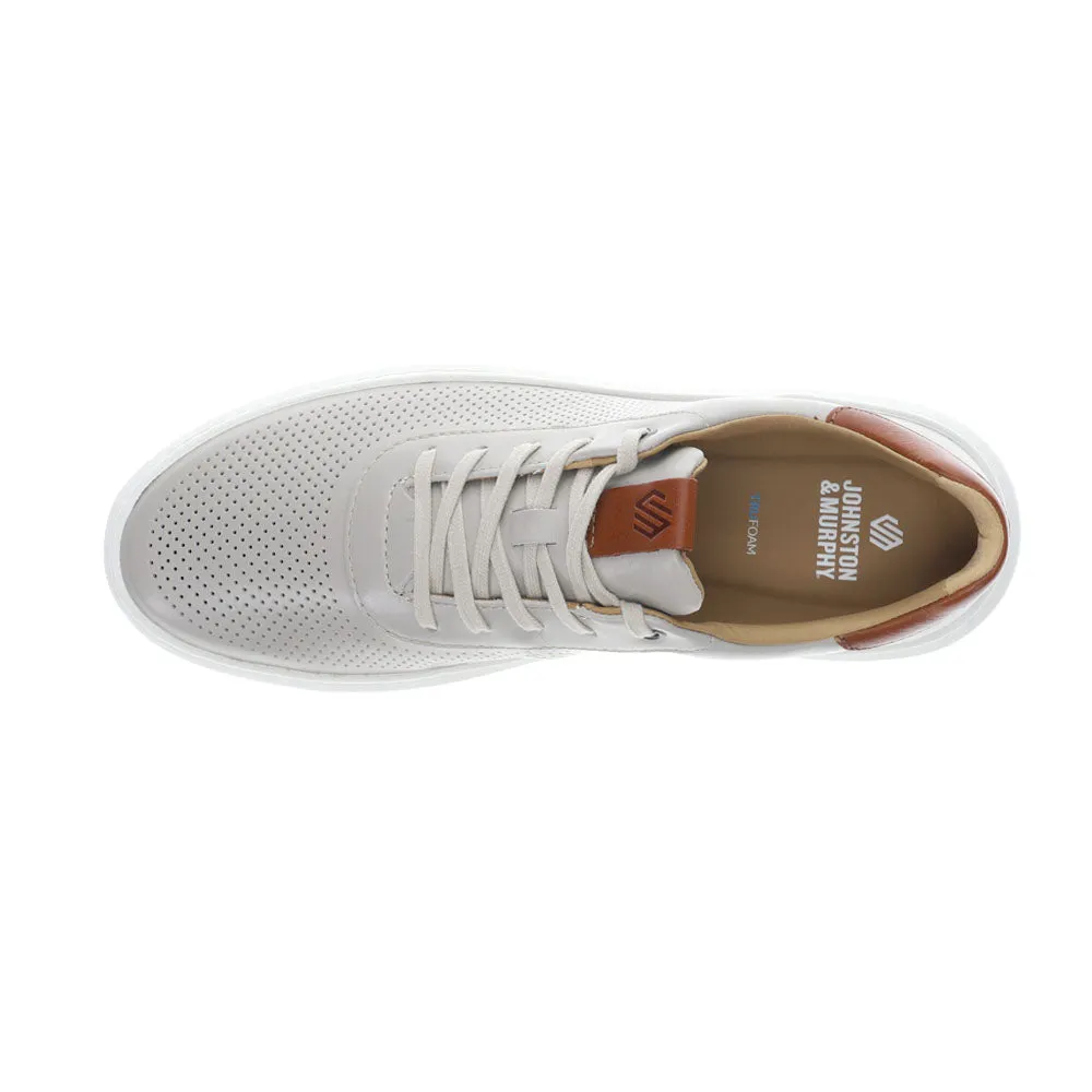 Anders Perforated U-Throat Lace Up Sneakers