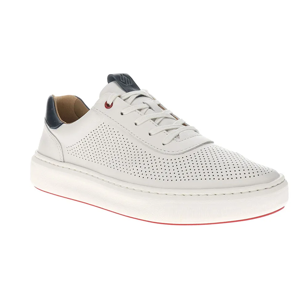 Anders Perforated U-Throat Lace Up Sneakers