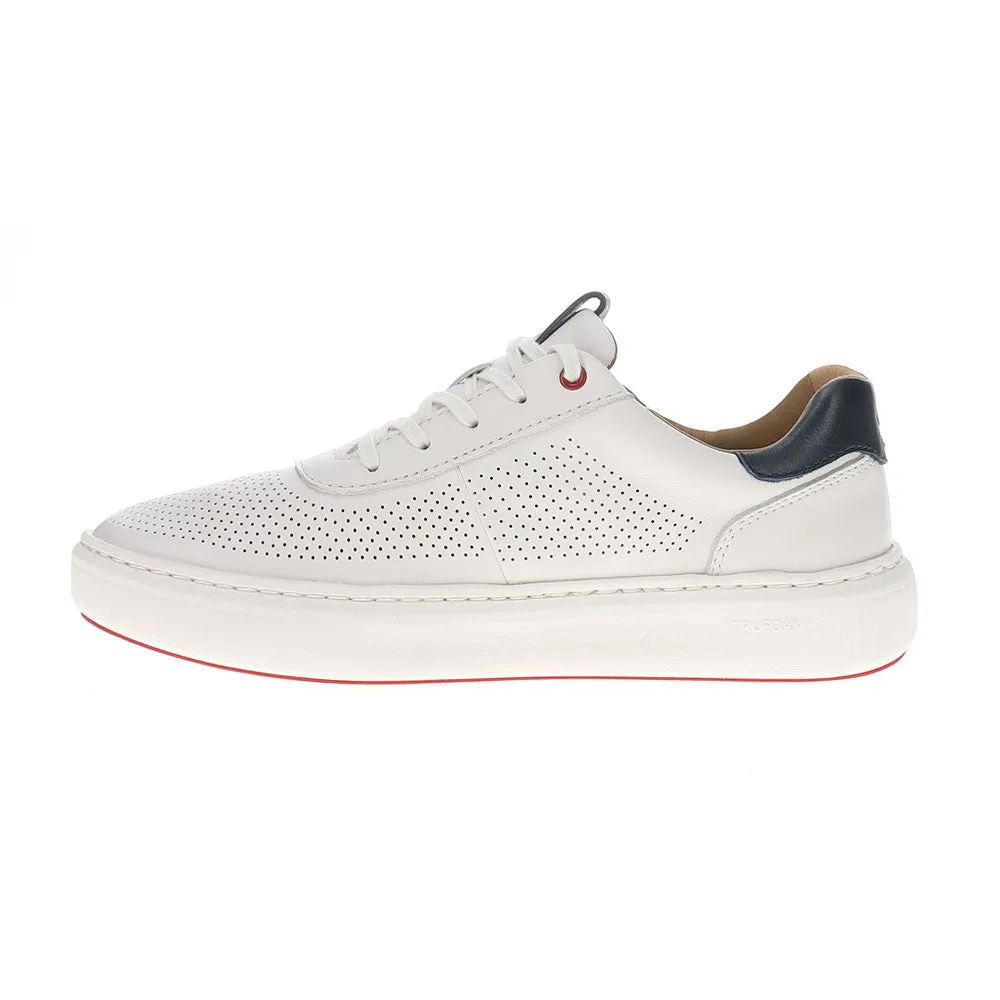 Anders Perforated U-Throat Lace Up Sneakers