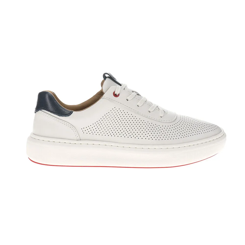 Anders Perforated U-Throat Lace Up Sneakers