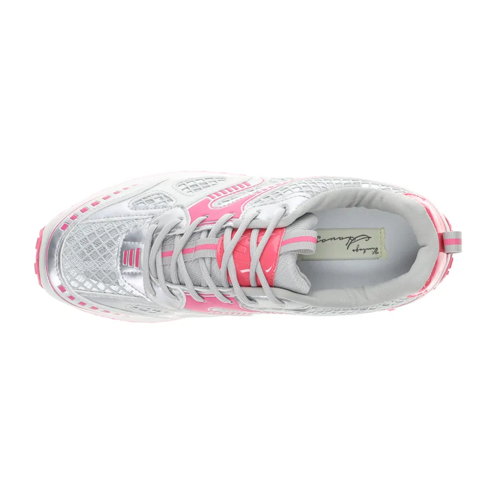 Apollo Metallic Lace Up Sneakers