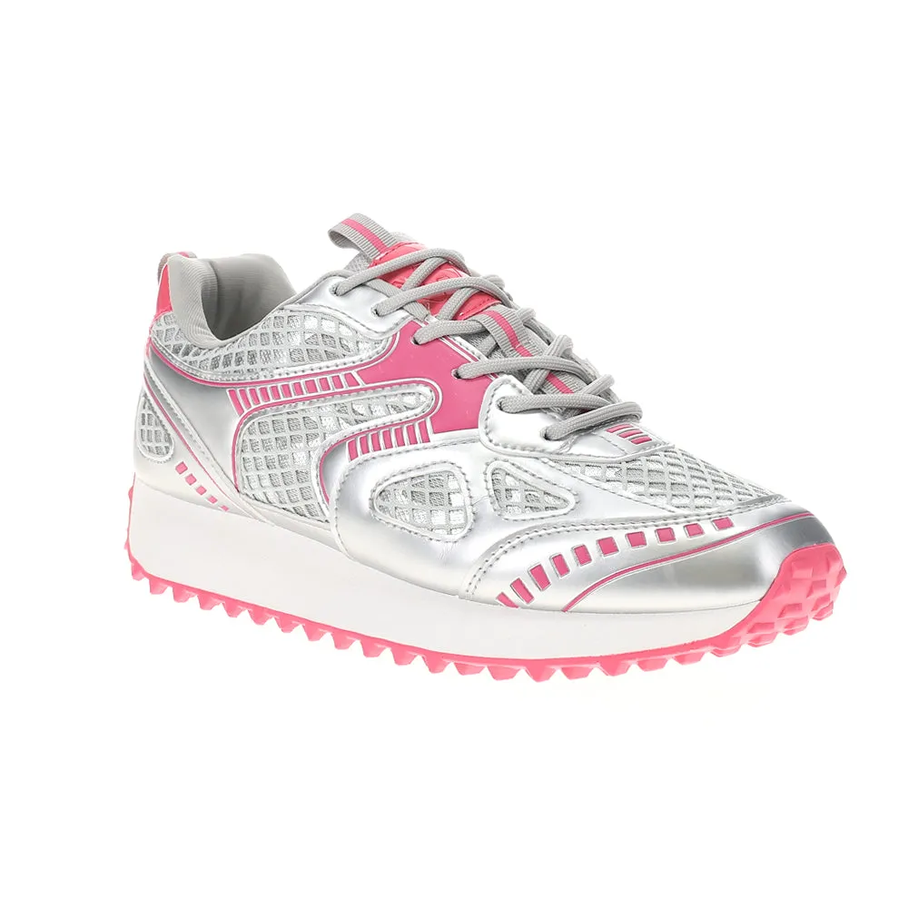 Apollo Metallic Lace Up Sneakers