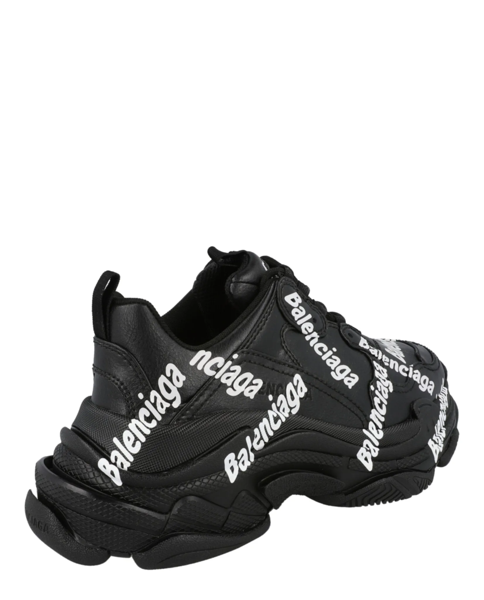 Balenciaga Triple S Logotype Sneakers Womens 524039W-2FAB-1090