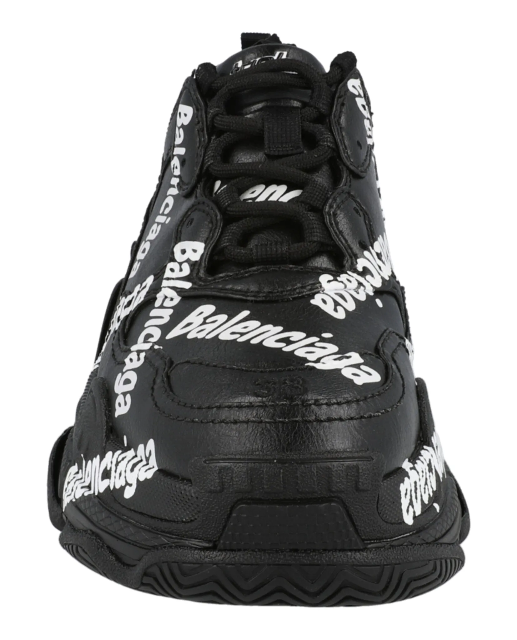Balenciaga Triple S Logotype Sneakers Womens 524039W-2FAB-1090