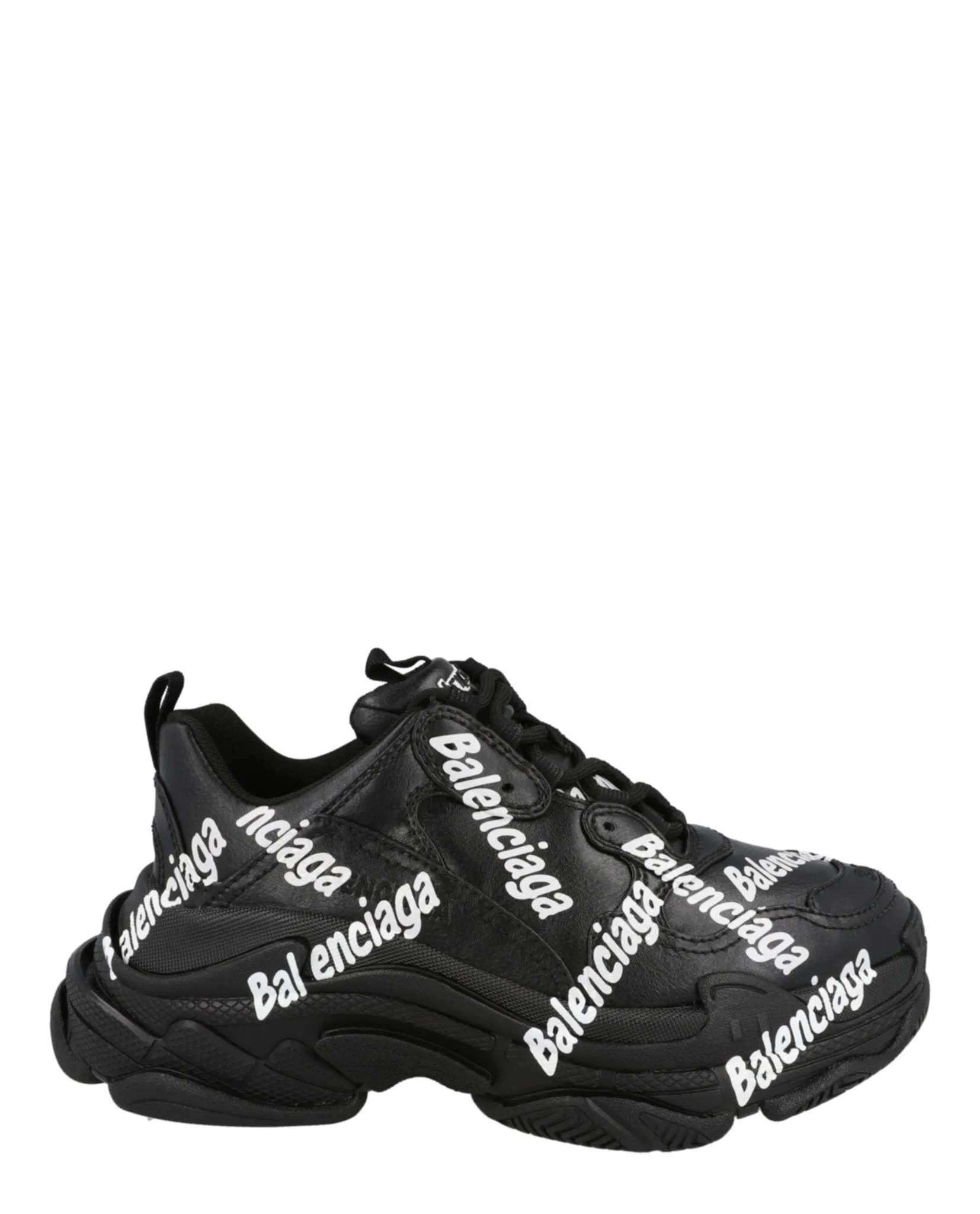 Balenciaga Triple S Logotype Sneakers Womens 524039W-2FAB-1090