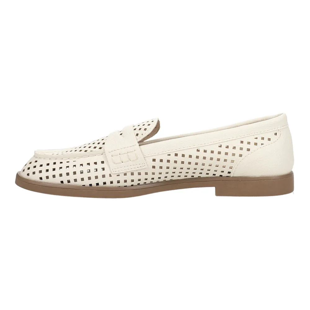 Bamboo Cut Out Slip On Loafers