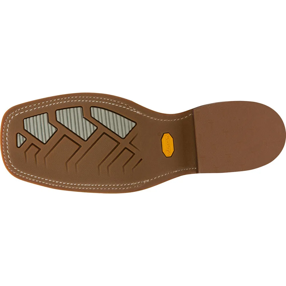Bender 11 Inch Embroidered Square Toe Cowboy Boots