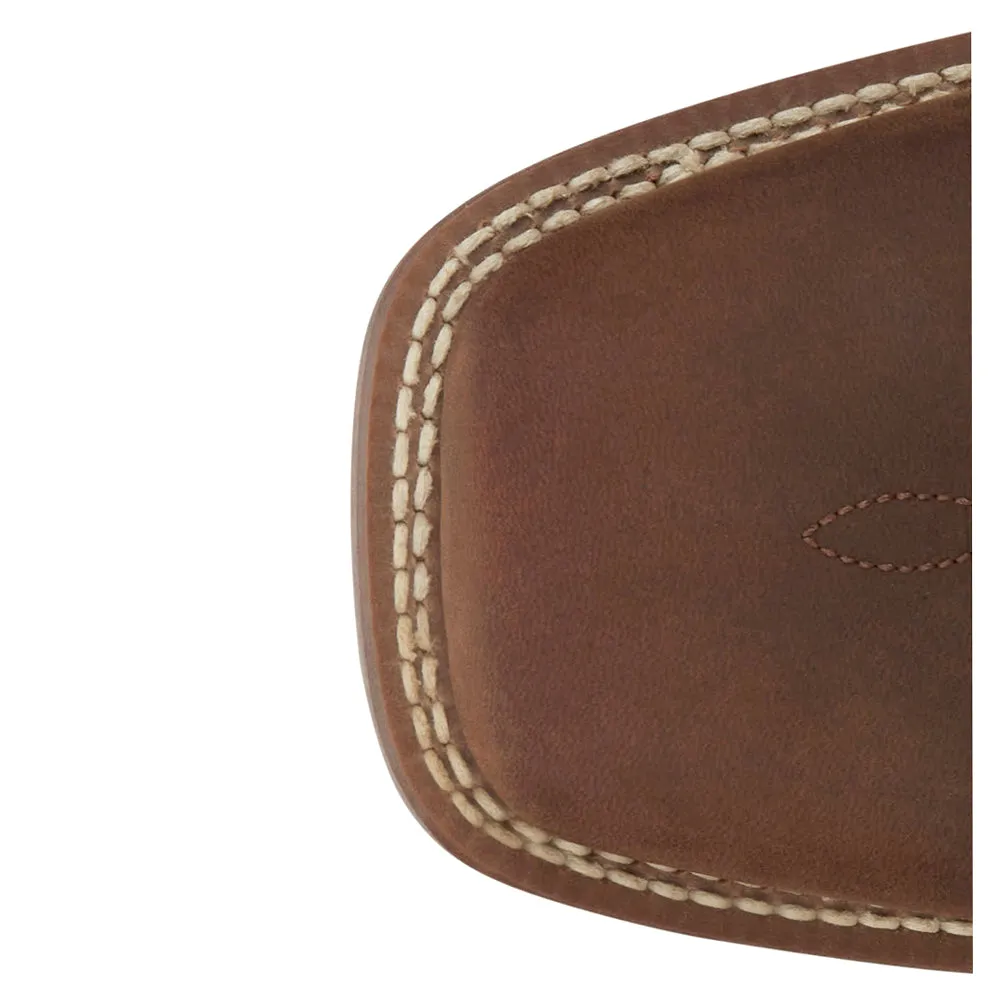Big News 11 Inch Wide Square Toe Cowboy Boots