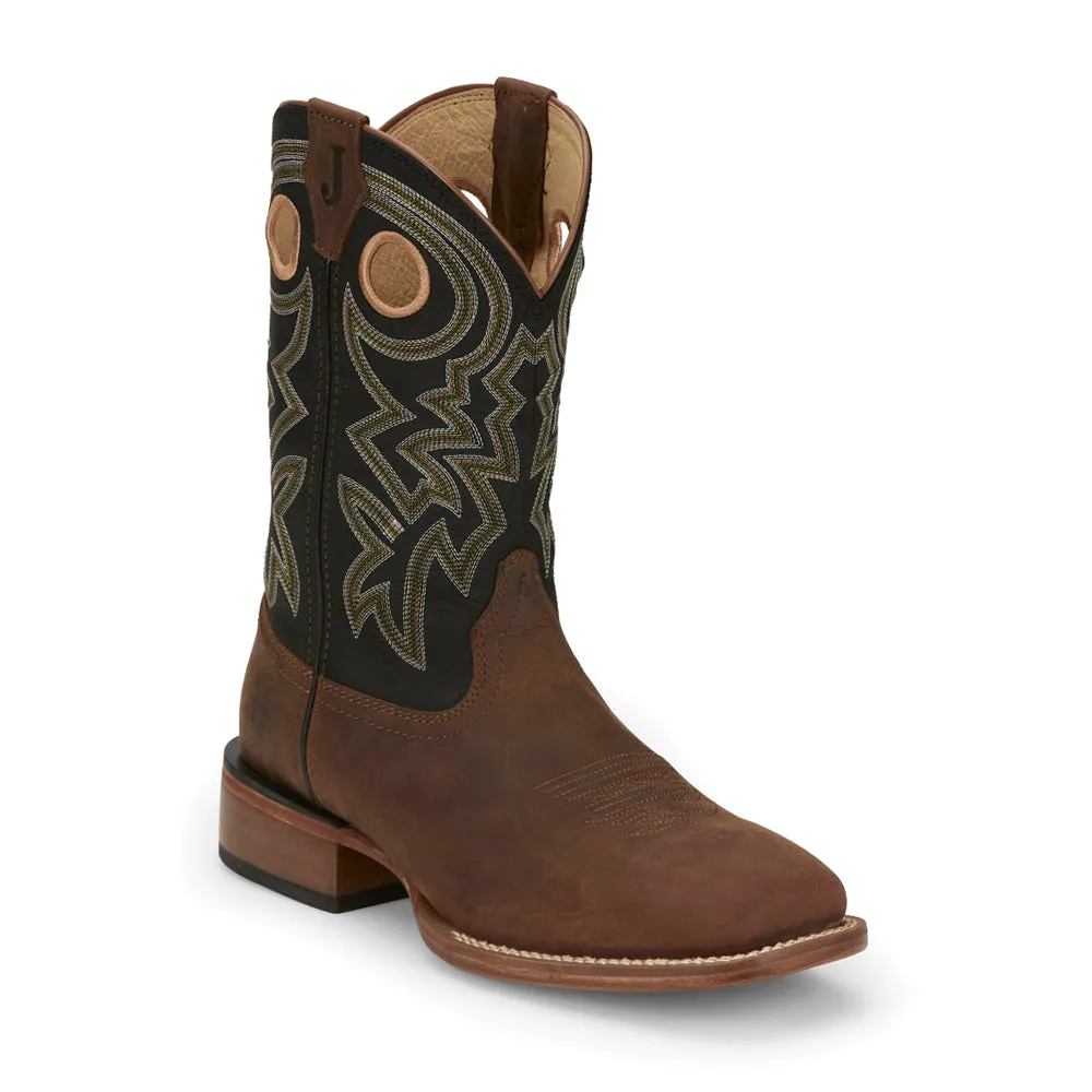 Big News 11 Inch Wide Square Toe Cowboy Boots