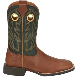 Bowline 11 Inch Square Toe Pull On Cowboy Boots