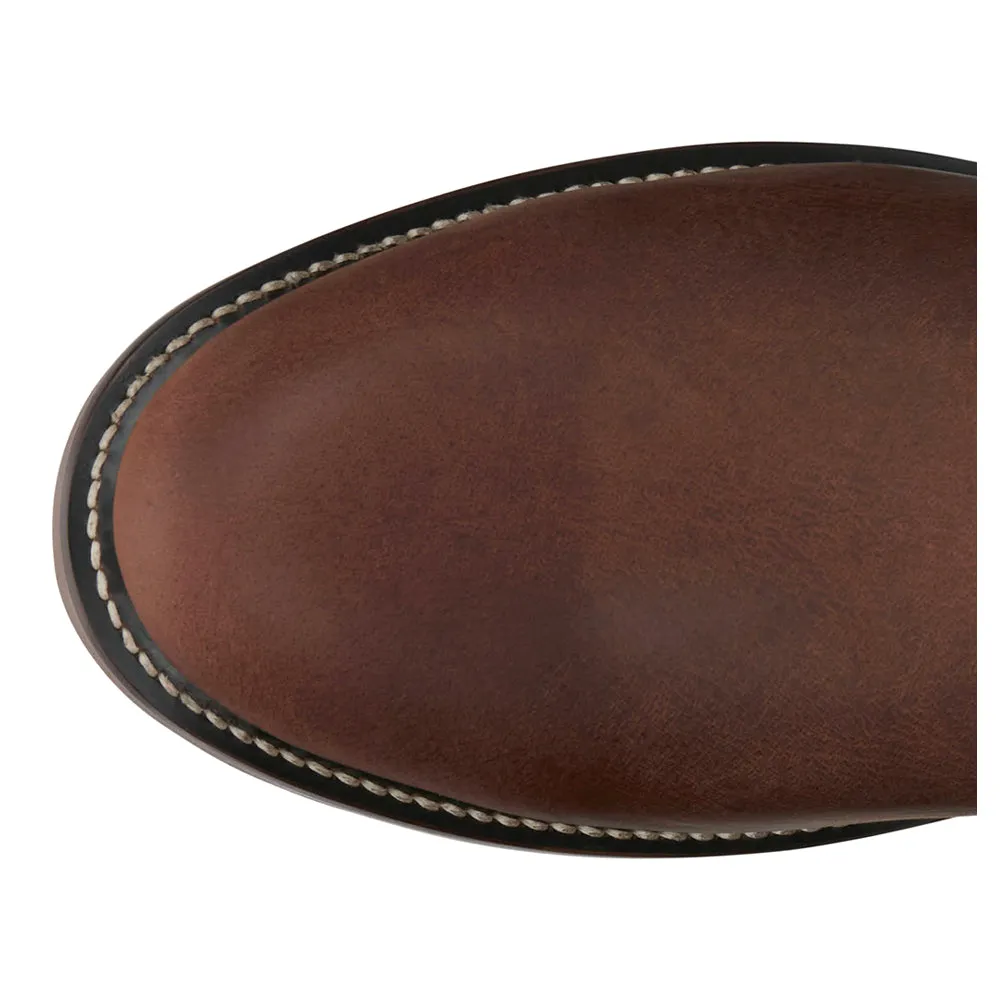 Braswell 10 Inch Round Toe Pull On Cowboy Boots