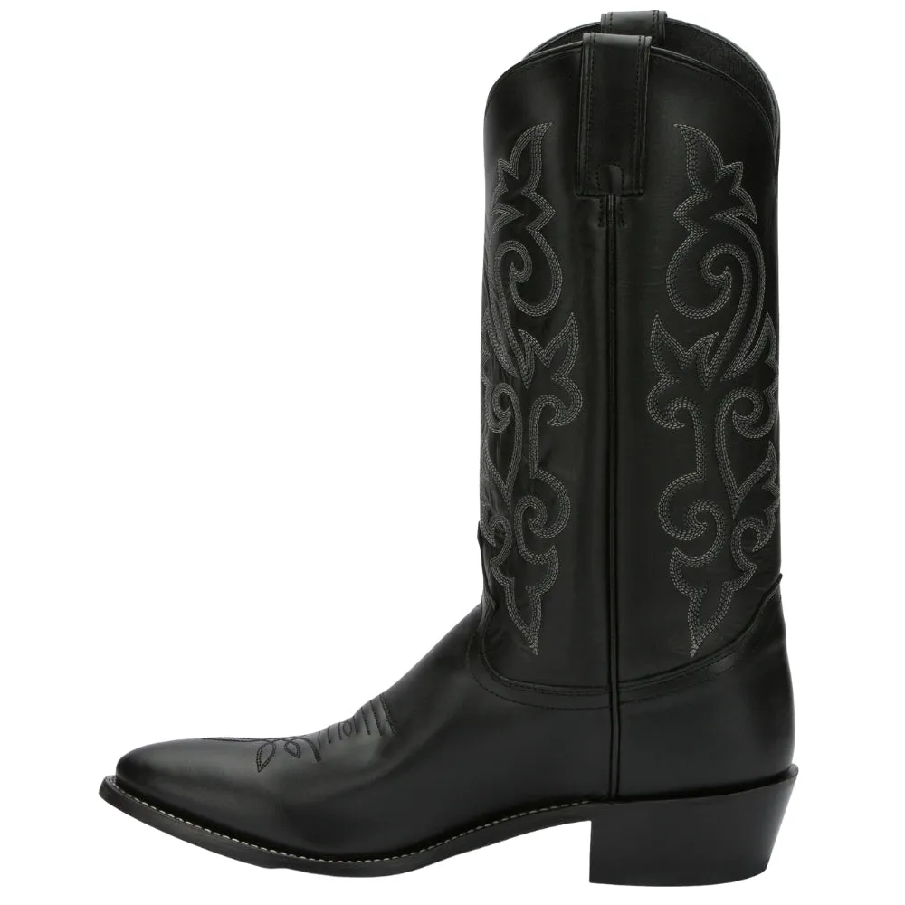 Buck 13 Inch Round Toe Pull On Cowboy Boots