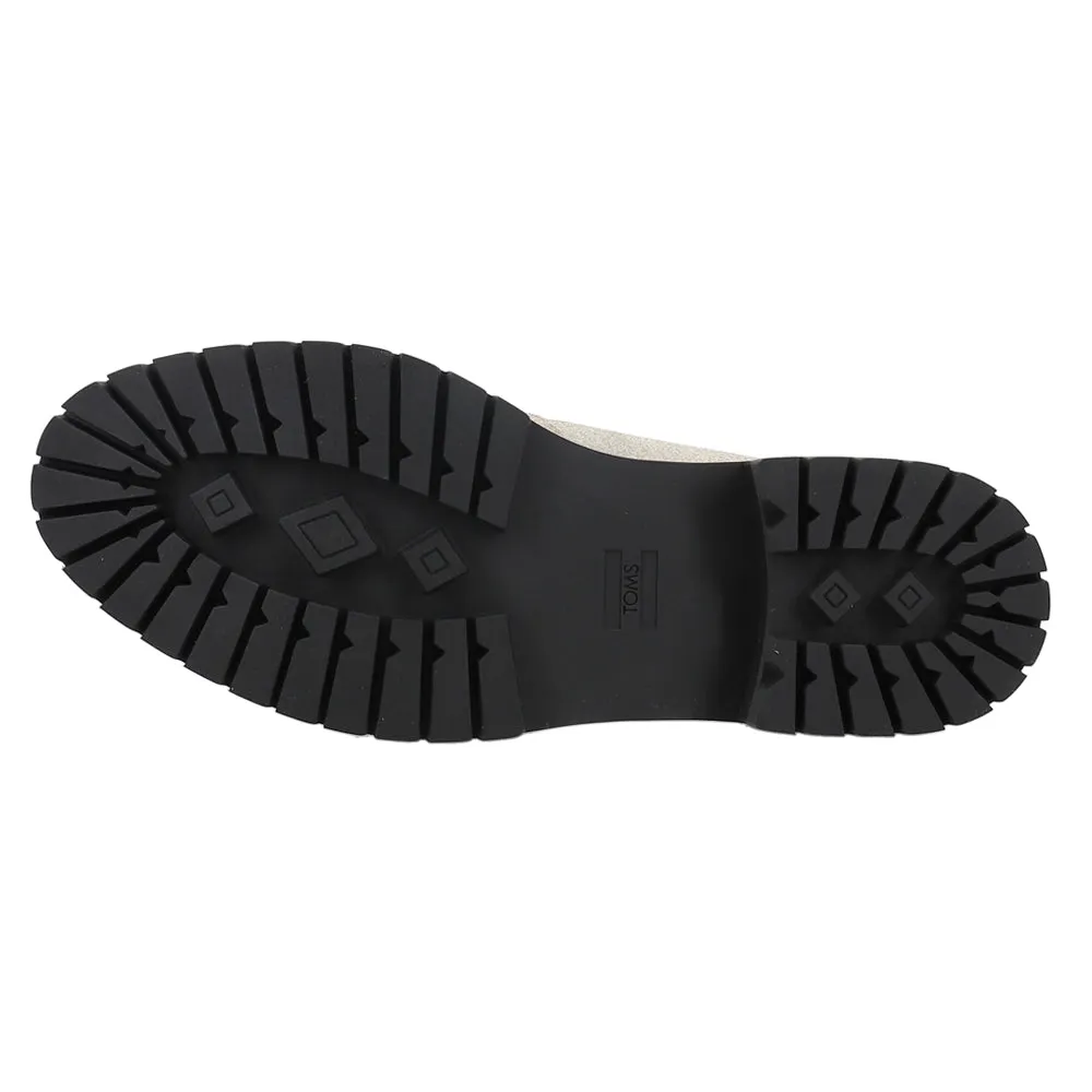 Cara Metallic Slip On Lug Sole Loafers