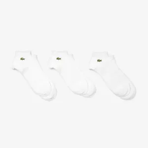 Lacoste Men's SPORT 3-Pack Low Cut Socks