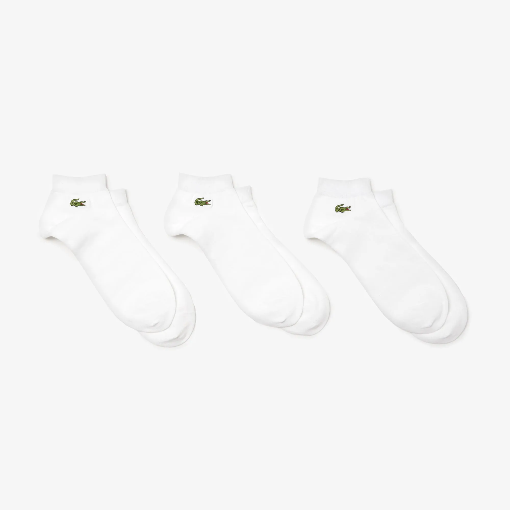 Lacoste Men's SPORT 3-Pack Low Cut Socks