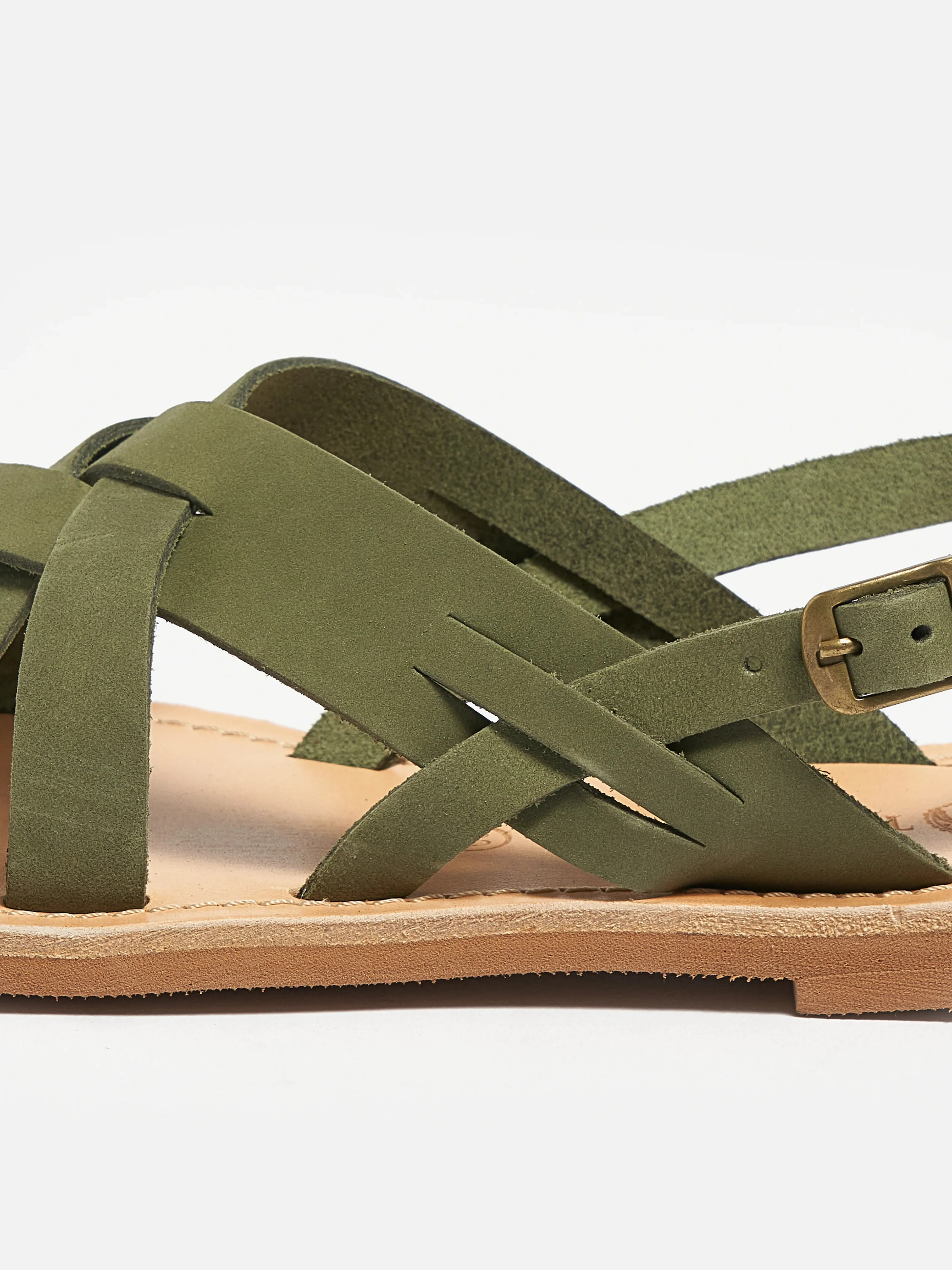 lou sandals (241 / G / KAKI)