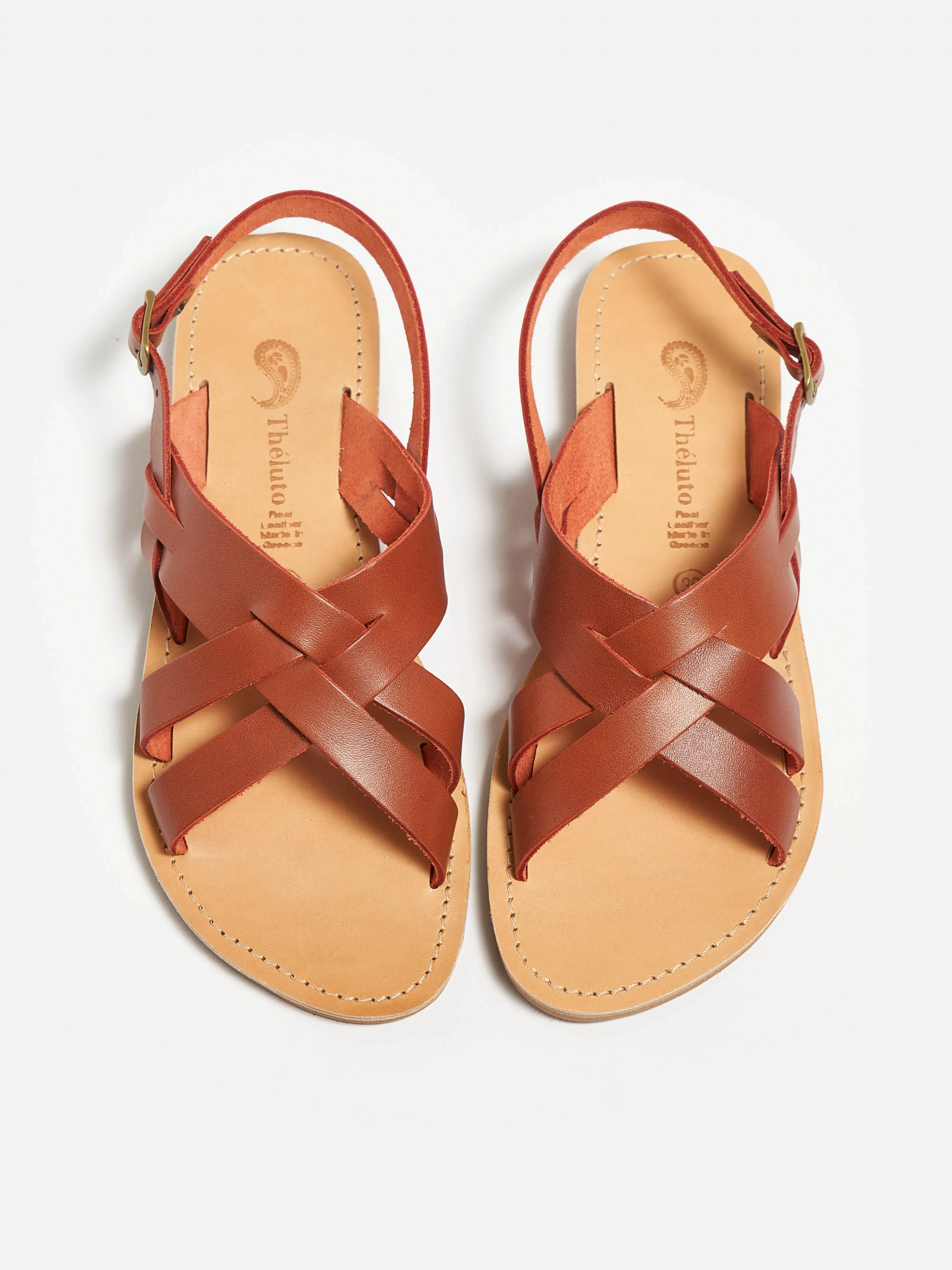 lou sandals (241 / G / ROUILLE)