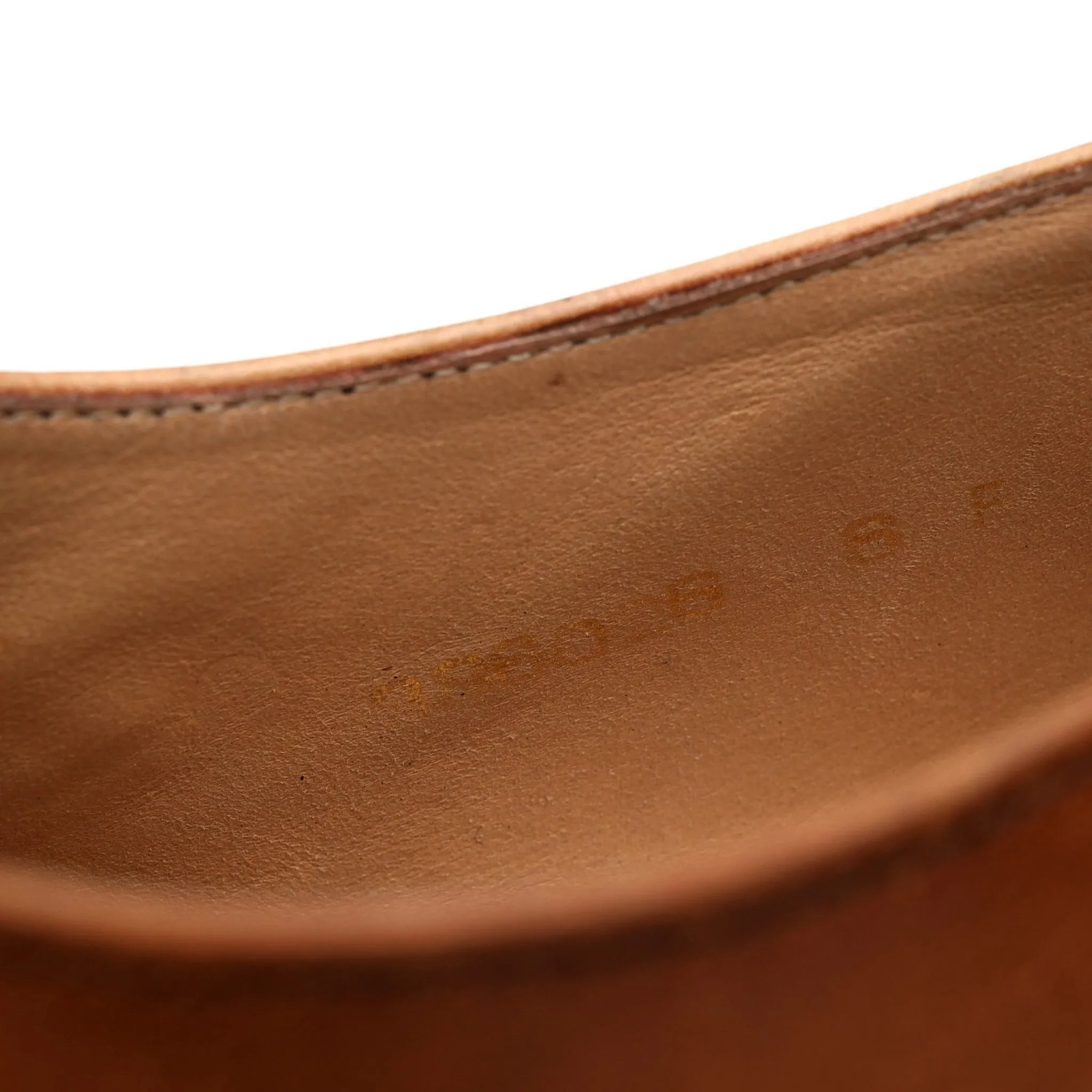 'Tunstall' Tan Brown Leather Double Monk Strap UK 8 F
